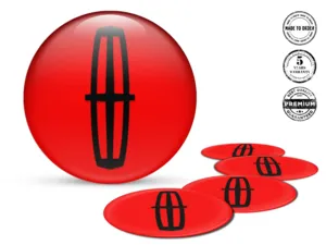 Lincoln Ruota Decalcomania Edizione Adesivi Silicone Gara